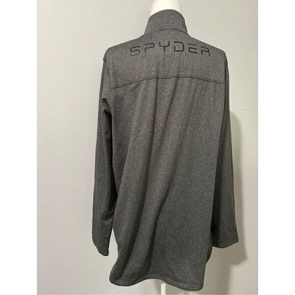 Spyder NWOT gray pullover sweater shirt L - Picture 2 of 8